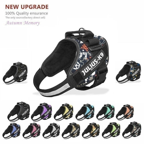 New Dog Harness Vest For Small Large Big JULIUS K9 Harness Grow Training Pet Safety Cat Waterproof Nylon Arneses
